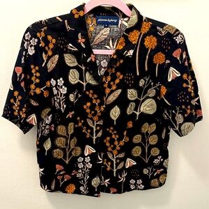 Princess Highway Black Floral Shirt